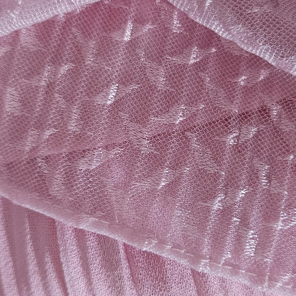 Rare Vintage Risa Ann New York pink lace ruffle Fairy dress size 14 - Picture 14 of 14